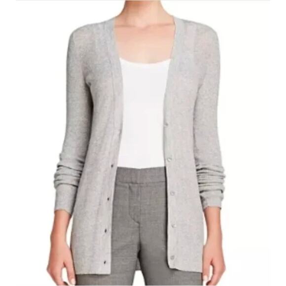 Theory Women's Len Tubular Tank Top White One Size NWT 110 - Picture 4 of 12